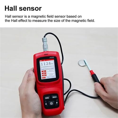 Medidor Gauss digital portátil UT335A 0-3000mT miniatura 3