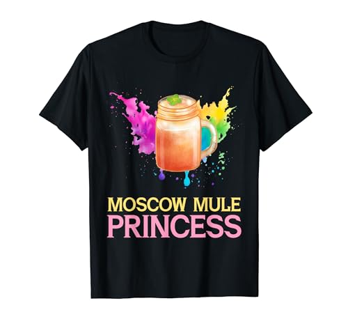Moscow Mule Princess High Spirits Royalty T-Shirt