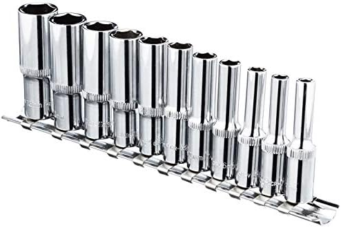 Blue Spot Tools 01540 1/4 Inch Deep Metric Socket Set, Multi