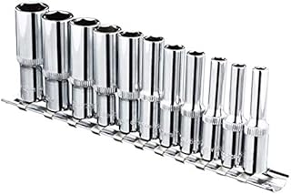Blue Spot Tools 01540 1/4 Inch Deep Metric Socket Set, Multi