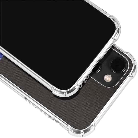 Skinit Clear Phone Case Compatible with iPhone 14 Plus - Officially Licensed NBA Charlotte Hornets Retro Palms Design