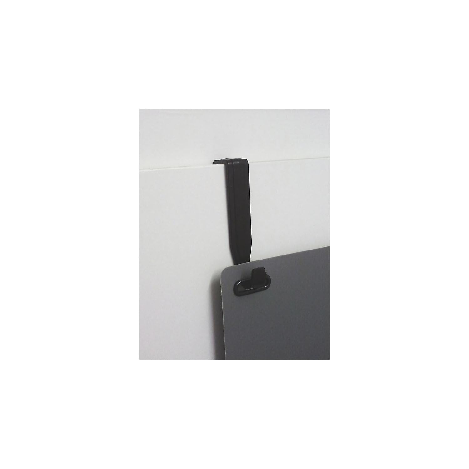 PP Planboard zur Aufbewahrung von Dokumenten, Zeitschriften oder Auftragstaschen, Grau, Maße 900 x 250 mm, Format A4 hoch, Sichtrand 12,5 cm, Verpackungseinheit: 1 STK