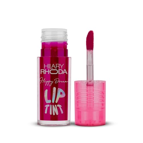 Image of Hilary Rhoda Happy Dream Lip Tint | Hydrating Formula | Infused with Hyaluronic Acid | Cruelty-Free & Glossy Finish | Non-Sticky Formula - 3.7g (Pink Fantasy- Shade 02)