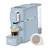 Polti Coffea S15LB, Macchina per Caffè Espresso, Compatibile con Cialde E.S.E. 44 mm, Serbatoio 0,85L, Pressione Pompa 19 bar, Colore Azzurro