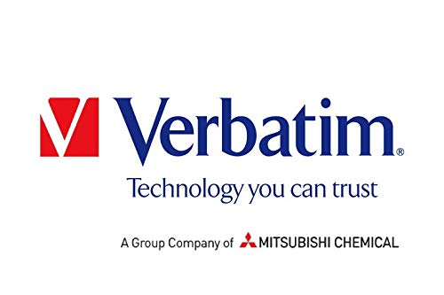 Verbatim logo with slogan 'Technology you can trust'