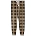 FQZWONG Men's Pajama Pants Lightweight Soild Loungewear Comfy Jogger Sleep Pant Casual Pj Bottoms with Drawstring Pockets（2-Brown,3X-Large