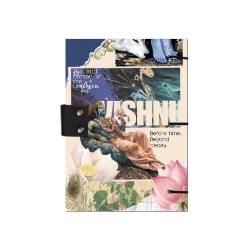 Image of Vishnu Diary Notebook 7x5 Inch 160 Pages Unruled Journal for Writing