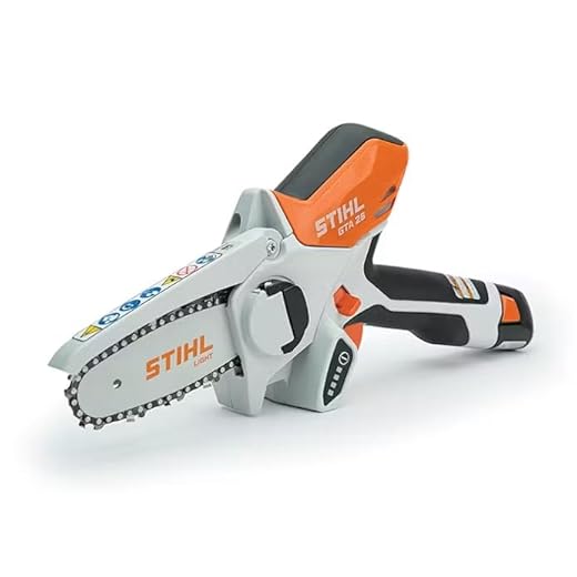 Stihl GTA-26 Motosega da giardino ad alte prestazioni a batteria per taglio di precisione