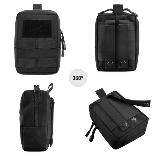 Mochila táctical pequeña Huntvp con sistema MOLLE para riñonera de hombre militar 7