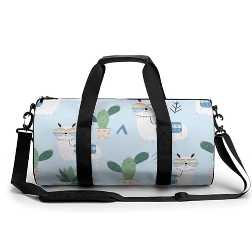 Sac duffel bag Alapa Et Cactus grand compartiment de voyage et camping étanche