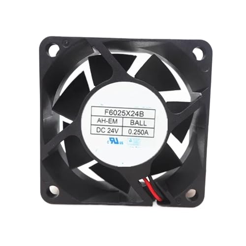 Ventilateur de refroidissement 6cm F6025X24B DC24V 0.25A pour boîtier informatique