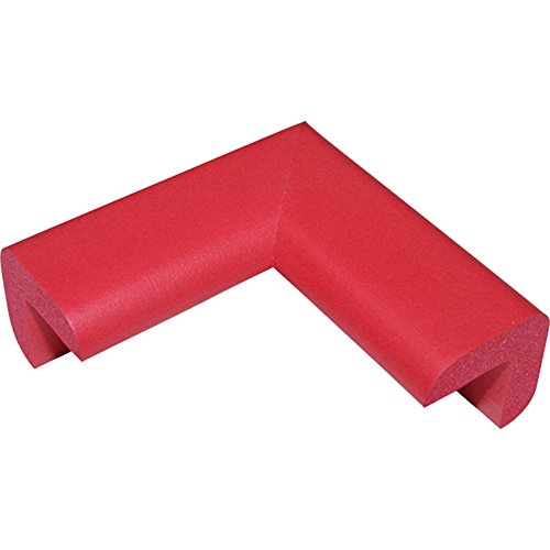 TRUSCO(トラスコ) 安心クッション コーナー用 小 レッド TAC-25 × 50個 【ケース販売】
