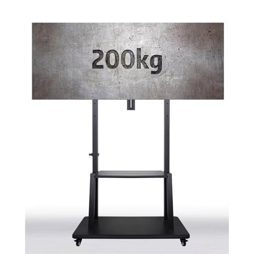 Soporte universal móvil para TV de piso ajustable miniatura 6