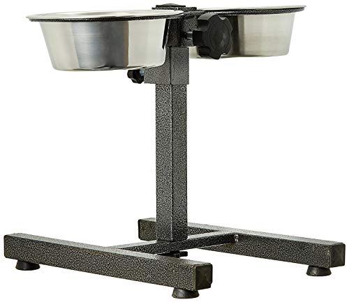 PetCeptual Adjustable Stainless Steel Double Sided Dog Food And Water Bowl Stand (Tini (750Ml)),20 cm,H_10 cm,W_10 cm (B0BZDTGMR2) Amazon Price History, Amazon Price Tracker