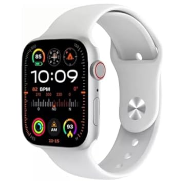 Relógio Microwear Smartwatch W99+ Série 9 Amoled Nfc Gps Branco