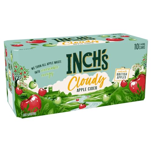 Inchs Cloudy Hazy Apple Cider 10x440ml Cans