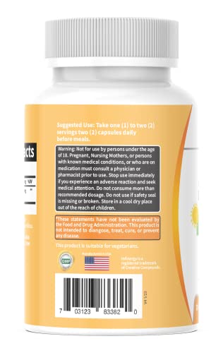 Image of Infinergy Di-Caffeine Malate 133mg Capsules 120ct for Energy, Caffeine Pills Sustained Release, Long Lasting, Focus & Concentration No Crash, Nootropic Brain Booster