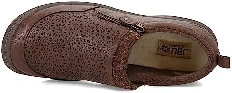 JBU by Jambu Women's Amber Oxford Flat, Dark Brown, 9 | Image 5
