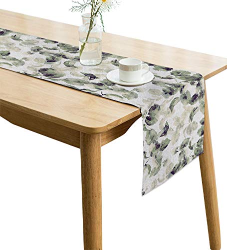 Image of Jute Table Runner Heat Resistant Dining Table Runner for 8 Seater 12 Inches x 94 Inches AATR0024