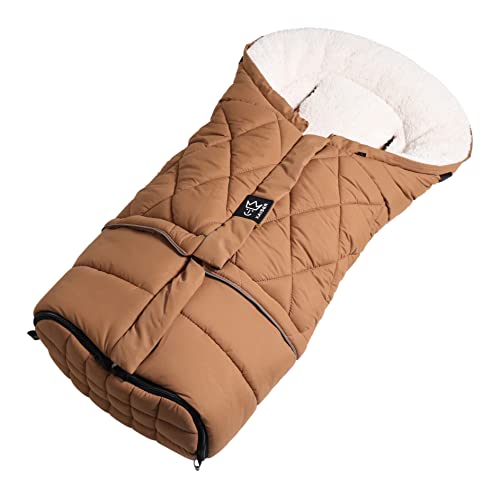 Chancelière MOONY KAISER design camel et crème en chancelière d'exception