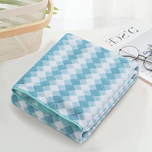 Image of Spread Spain Microfiber Towels for Bath | Coral Large Bath Towel | Extra Soft Plush & High Absorbent |360 GSM | Bath Towel for Men and Women |70x146 cm (Green)