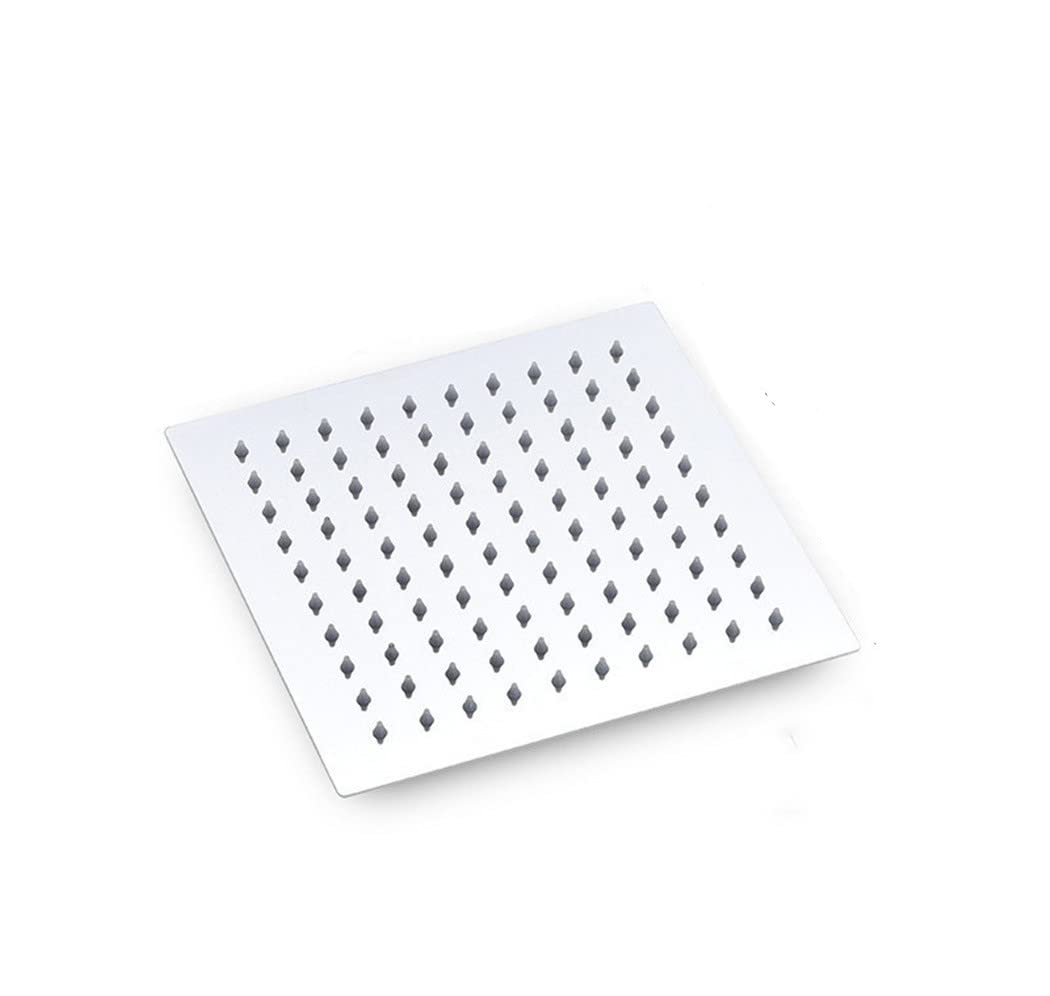 Pommeau de douche ultra fin en acier 304 suspendu pour une robinetterie luxe