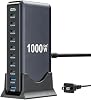Patrocinado Patrocinado Estás viendo este anuncio según la relevancia del producto con tu búsqueda. Deja comentarios sobre el anuncio Cargador USB C 1000W USB C Cargador de bloque, Estación de carga de 10 puertos GaN IV actualizada, Esenciales de viaje Adaptador de laptop de carga rápida 140W para MacBook Pro/Air, DELL, Steam Deck, iPhone 17/16, Galaxy S25/24 2