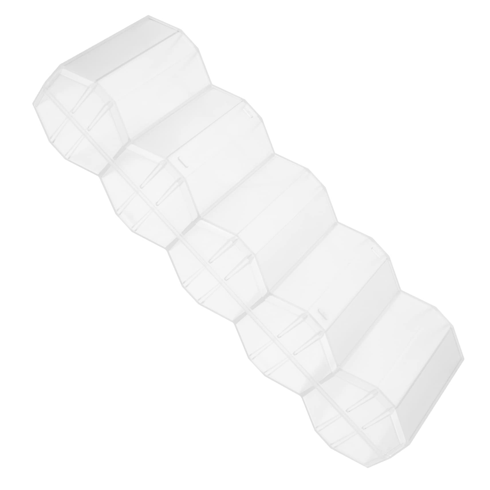 Vaguelly Game Chip Carrier Portable Transparent Poker Chip Storage Box Capacity Case and Access for Gaming Enthusiasts