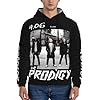 The Men's Novelty Hoodies Pro&digy Logo Printed Graphic Sweatshirt Fashion Pullover with Pockets for Men Black #1