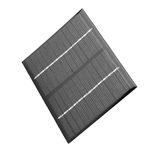 Niiyen Solarpanel-Batterie, 1,5 W 12 V Klasse A polykristallines Silizium-Solarpanel mit Clip-DIY-Kit für… – Bild 8