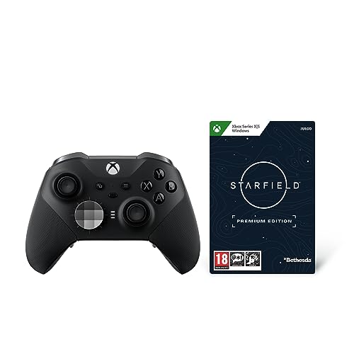 Xbox Microsoft Elite Series 2 Controller + Starfield Premium Edition Windows 10/11 – Código de descarg