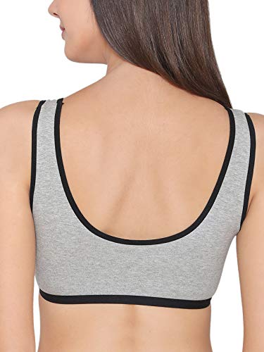 Image of Clovia Women's Cotton Padded Non-Wired Teen T-Shirt Bra