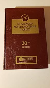 Hardcover Crc Standard Mathematical Tables-20th Edition Book