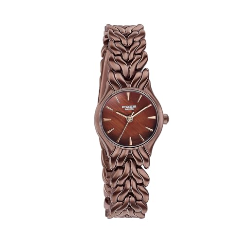 Image of Sonata Poze 9 with Quartz Analog with Solid Link Strap Watch for Women