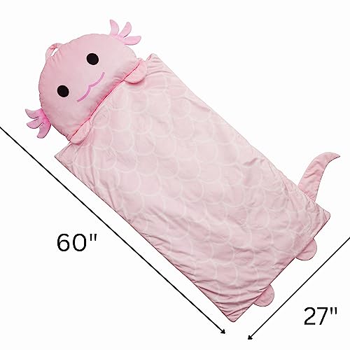 Image of Kid's Nap Buddies Character Preschool Nap Mat, Toddler Sleeping Bag with Pillow for Daycare, Ages 3+