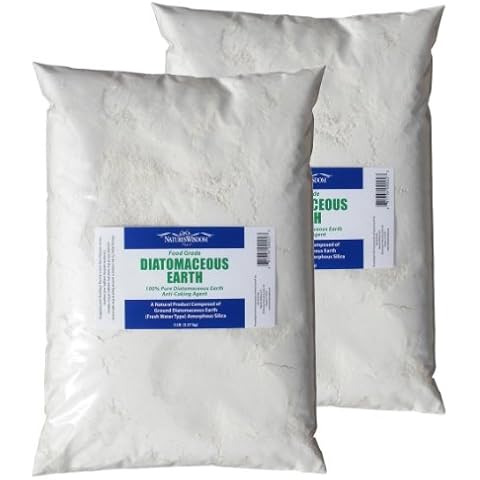 Natures Wisdom Food Grade Diatomaceous Earth 10 lb (Two 5 lb. Bags in a Box) Cover