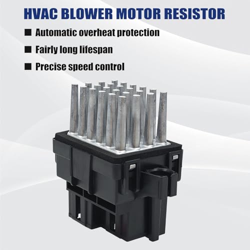 Image of AITKEN AC Blower Motor Resistor Compatible with 2007-2013 Chevy Silverado Suburban Tahoe Camaro Equinox /GMC Sierra Yukon /Buick /Cadillac /Chrysler /JEEP Grand Cherokee Dodge Durango,15141283,13598134