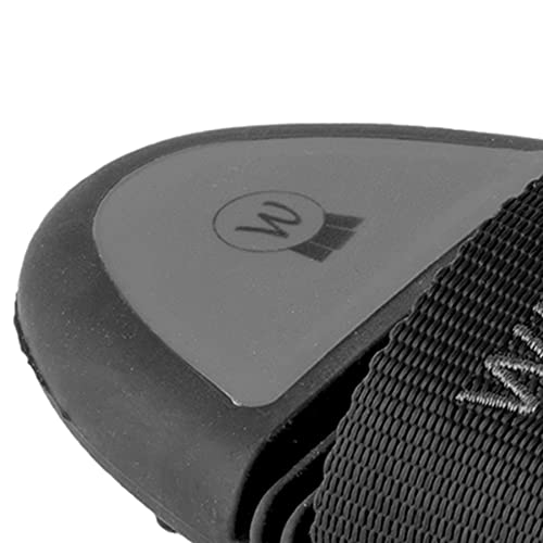 WALDHAUSEN Flex Massage-Striegel, schwarz/grau