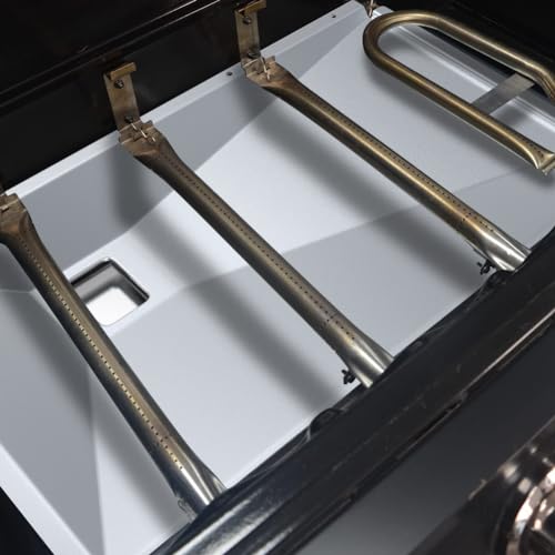 Image of Outdoor Grills Grease Tray Replacement Parts for Monument 17842 24367 35633 24633 13892 Gas Grill, Stainless Steel Grease Tray Parts for Monument 4 Burner Gas Grill D425 D405 41847NG 25392