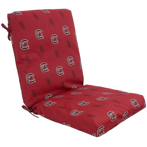 Image of College Covers Everything Comfy South Carolina Gamecocks 2pc Chair Cushion