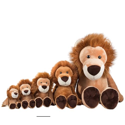 Plüsch Löwe „Kumba“ – Schaffer 4822 - Kuscheltier Löwe - weich & flauschig - Stofftier für Babys & Kinder ab 0 Jahren – Waschbar - Größe M - 23 cm - braun