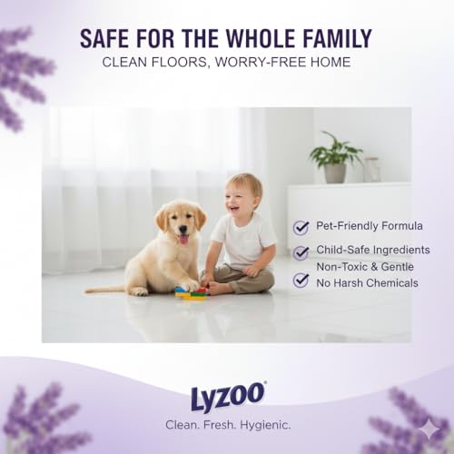 Image of Disinfectant Surface Floor Cleaner Lavender and Rose Fragrance 1 Litre Pack of 2