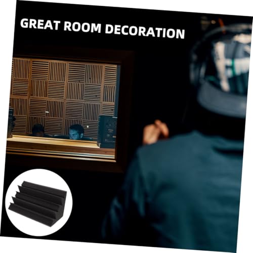 BESTonZON 10 piezas paneles acústicos para insonorización y tratamiento acústico para estudio en casa, grabación y teatro miniatura 2