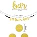 Halloween Banner Gold Glittery Potion Bar Banner, Drink Up Witches Banner and Circle Dots Garland for Halloween Party Home Decoration Supplies