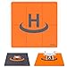 TMOM 65CM Drone Landing Pad étanche Portable pour DJI Mavic Air 2, Hélicoptère Parking Tablier , Tapis D’atterrissage Pliable, Étanche double face Motif coloré Landing Pad