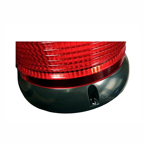 DNI DNI4081 Luz de Advertência Rotativa e Flash Alto Brilho, Vermelho, 12V