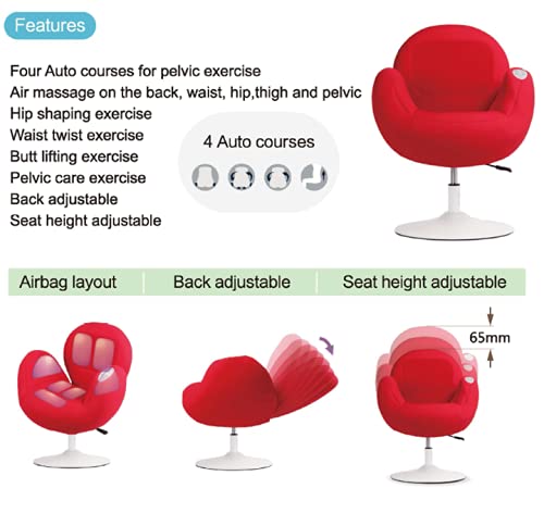 IRIS Fully Automatic Shaping Smart Fabric Massage Chair (Red) IRIS Fully Automatic Shaping Smart Fabric Massage Chair (Red)