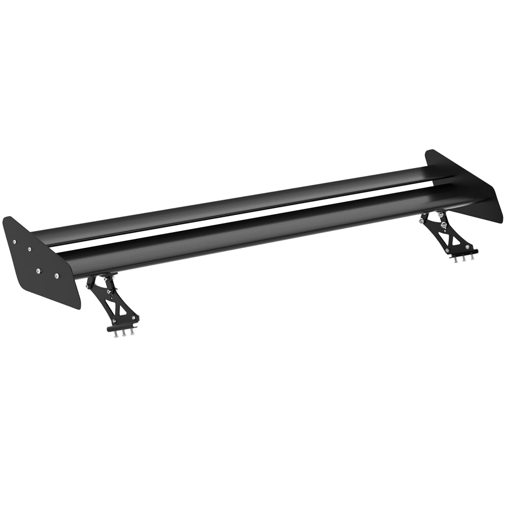 Aileron arrière universel double couche réglable aileron arrière Wing GT Racing Drift Spoiler arrière Aile arrière universel en aluminium modification du véhicule