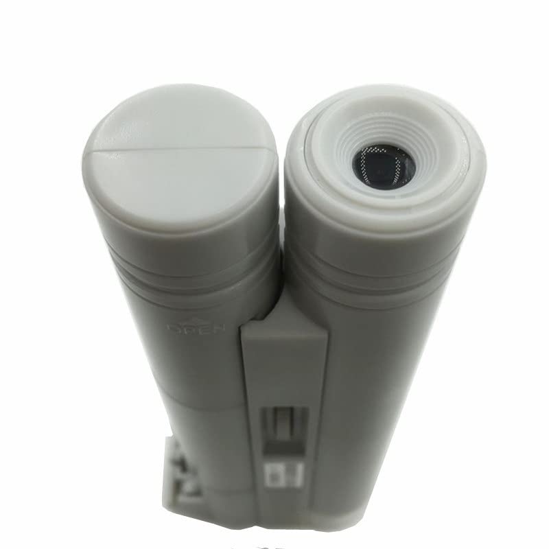 Microscope Pocket Microscope with LED Light Mini Handy 100X Magnifier