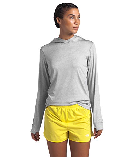 The North Face Women's HyperLayer FD Hoodie, TNF Light Grey Heather, Large
